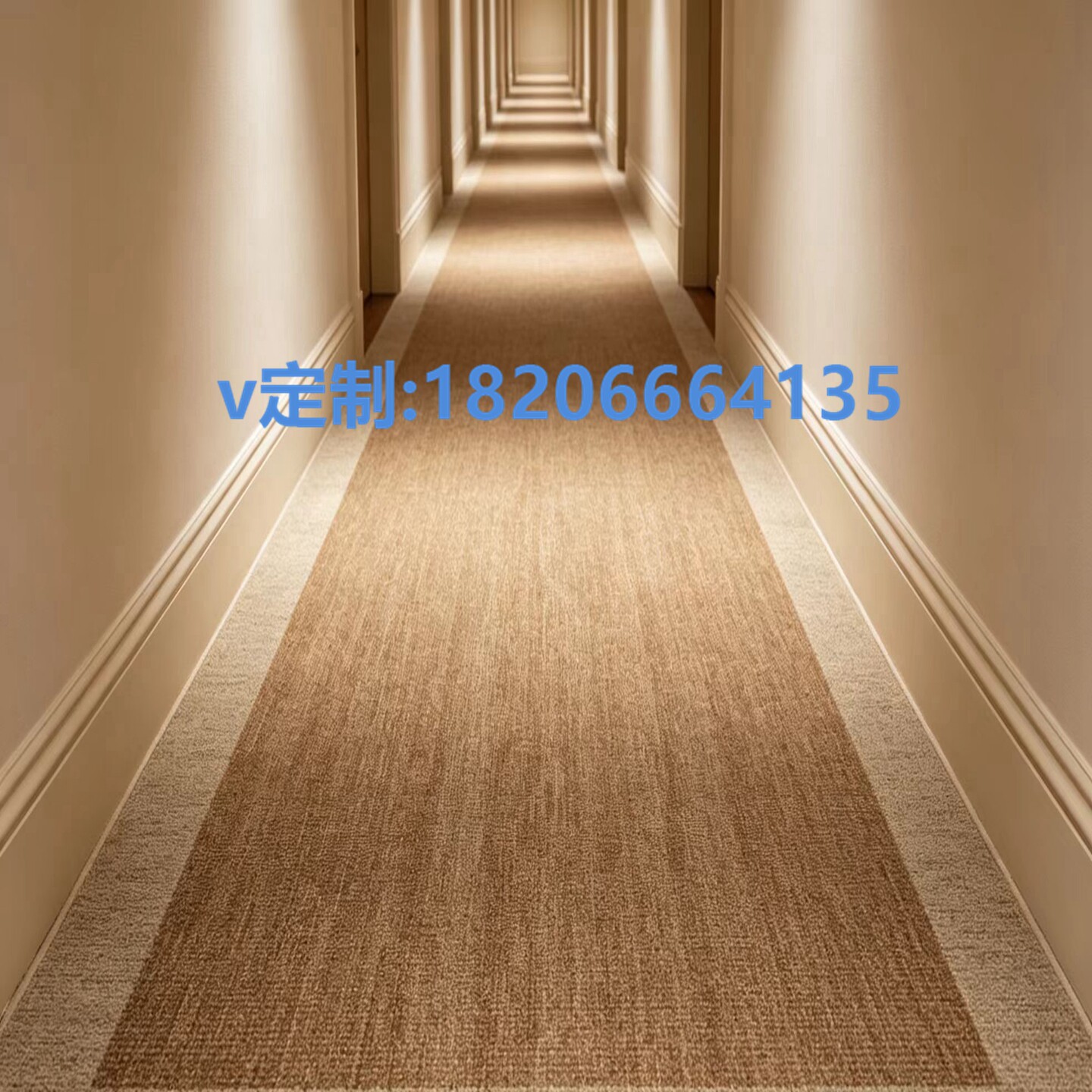 尼龙方块办公室地毯定制厂家美利肯阻燃防火a1b1工程品牌地毯