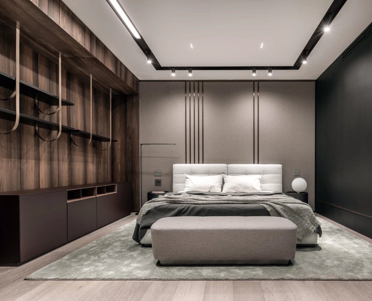 北京全屋定做护墙板地毯家具窗帘木地板木饰面别墅办公会所酒店|ruв категории жилой мебели, кровать класса, ткань кровать - от Buy2taobao.com для оказания профессиональной услуги покупки агента Taobao