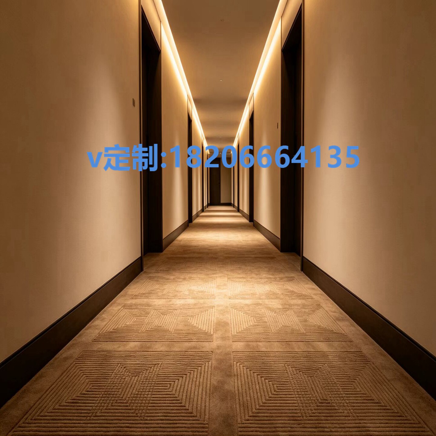 美丽肯地毯 英特飞地毯 东帝士地毯 酒店办公楼走道工程通用
