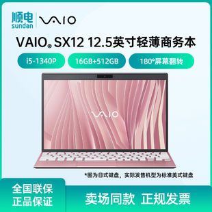 13代酷睿i5 进口12.5英寸轻薄商旅笔记本电脑 面部识别 SX12 VAIO