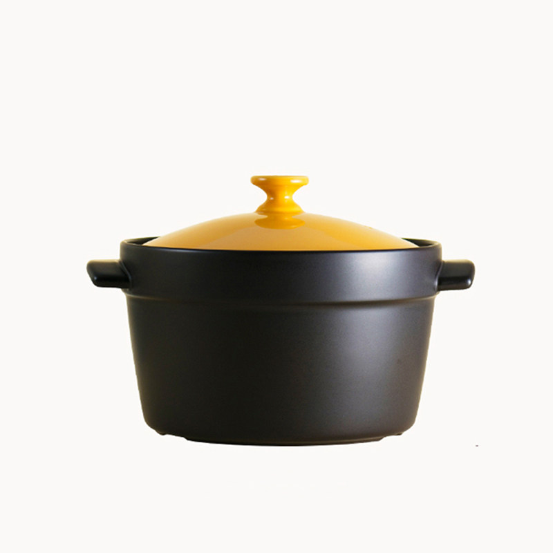 陆宝彩色陶瓷锅煮饭煲汤家用节能单盖陶瓷锅砂锅洋风乐彩锅设乡味