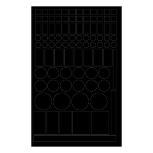 米乐奇电源指示灯遮光路由器空调灯防刺眼遮挡黑色不透挡光开关贴