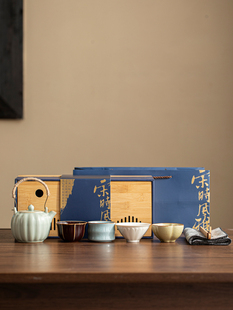 采购产品五名窑，一壶四杯，茶具礼品套装，高档乔迁及开业公司商