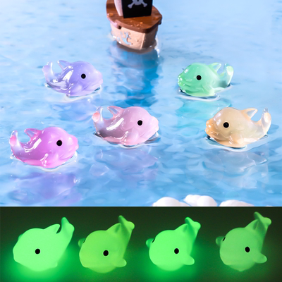 夜光迷你小海豚荧光摆件