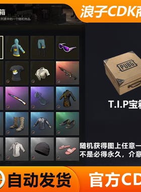 PUBGtip宝箱兑换码CDK