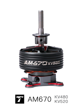 AM670 T-MOTOR 像真机 3D 67寸 运动飞机  固定翼无人机 航模电机