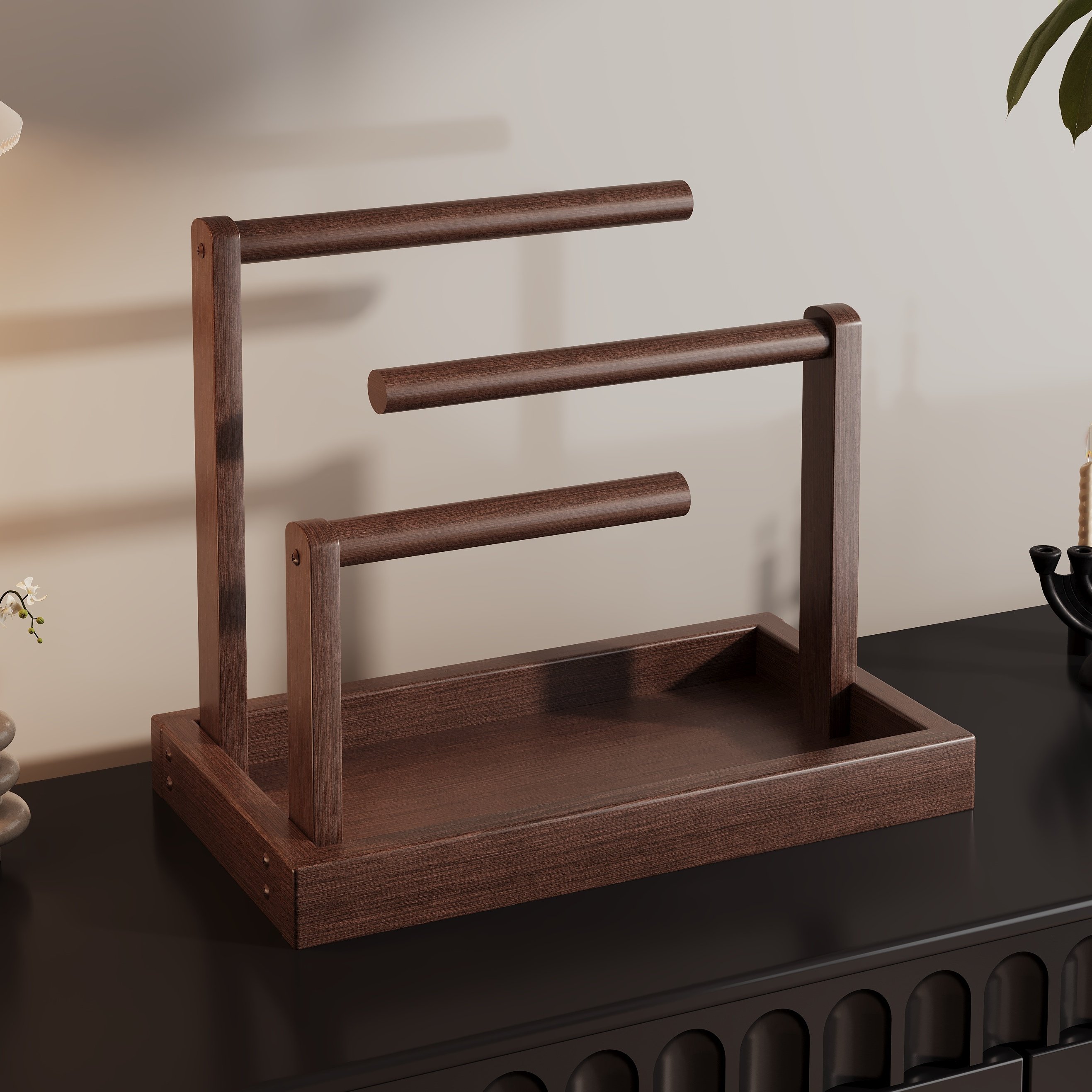 手串放置架桌面首饰挂架饰品钥匙扣手链项链收纳架水晶手表置物架,收纳整理,首饰架,淘宝优惠券,粉丝福利购,淘宝优惠卷