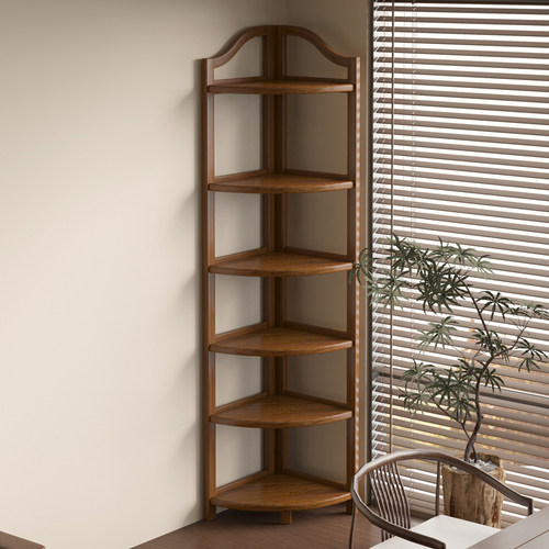 衣架转角墙角置物架多层