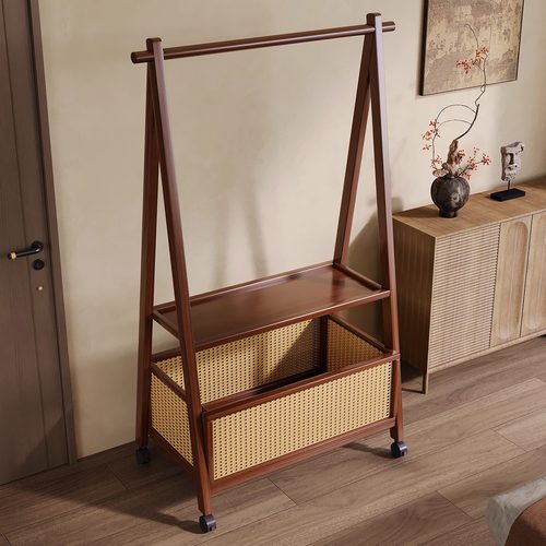 挂衣架落地卧室家用衣帽架简易次净晾衣架置物房间室内衣服收纳架