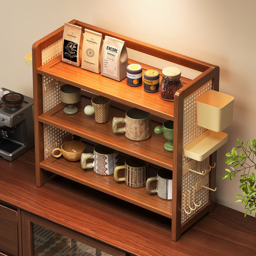 置物架桌面简易多层洞洞板办公室工位收纳整理架2025新款学生书架