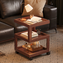 沙发边几客厅侧边边柜可移动式小茶几卧室床头柜小户型高级置物架