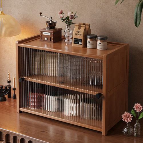 置物架桌面杯子收纳餐桌上水杯咖啡杯茶杯茶具防尘展示柜小型杯架