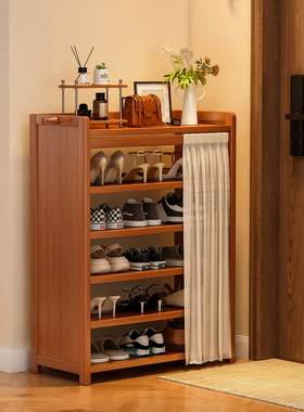 鞋架多层家用门口入户门小窄简易出租房用室内好看外楼道防尘鞋柜