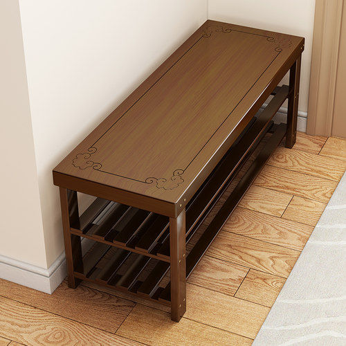 简易鞋架家用门口多层入门可坐