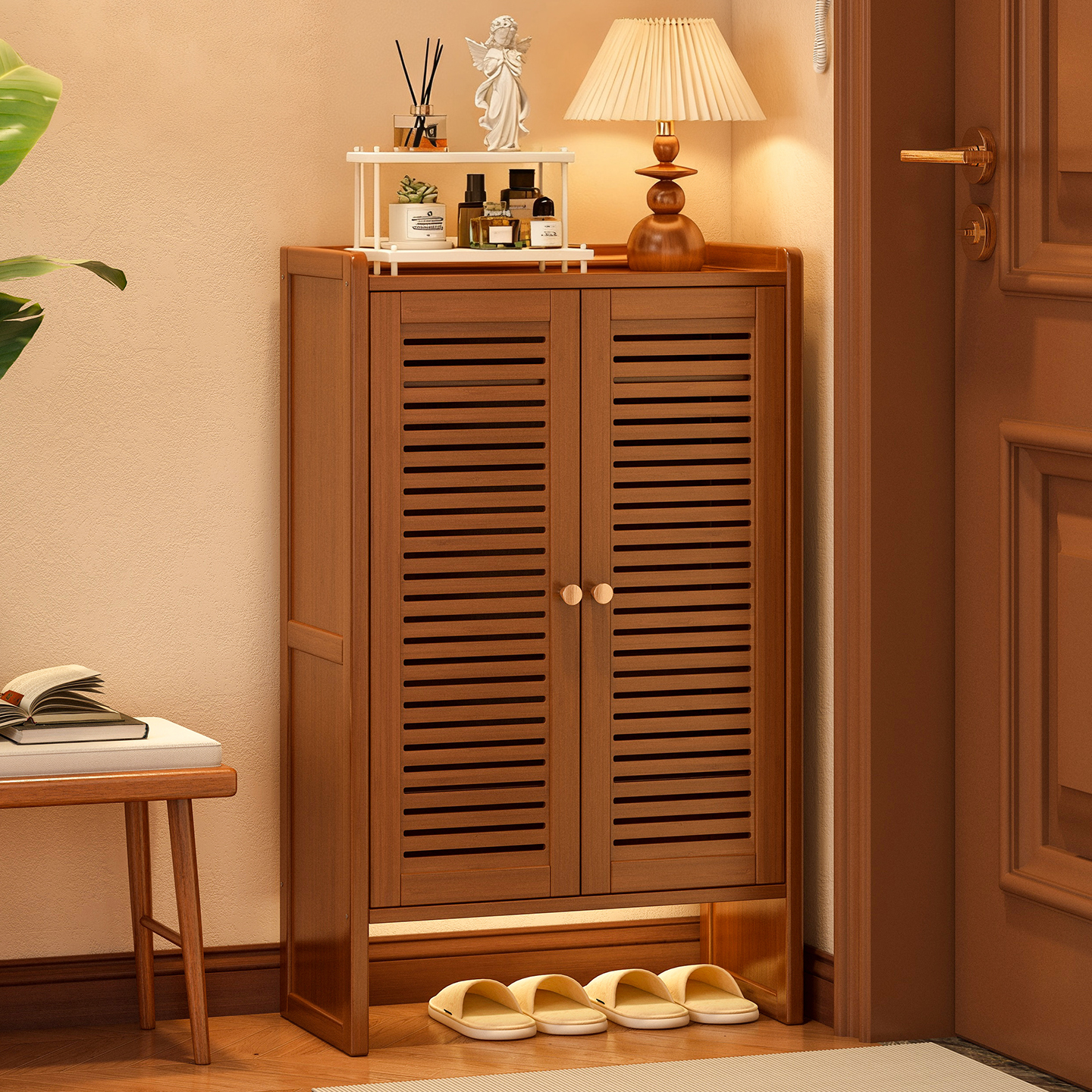 鞋架子家用门口多层防尘结实收纳