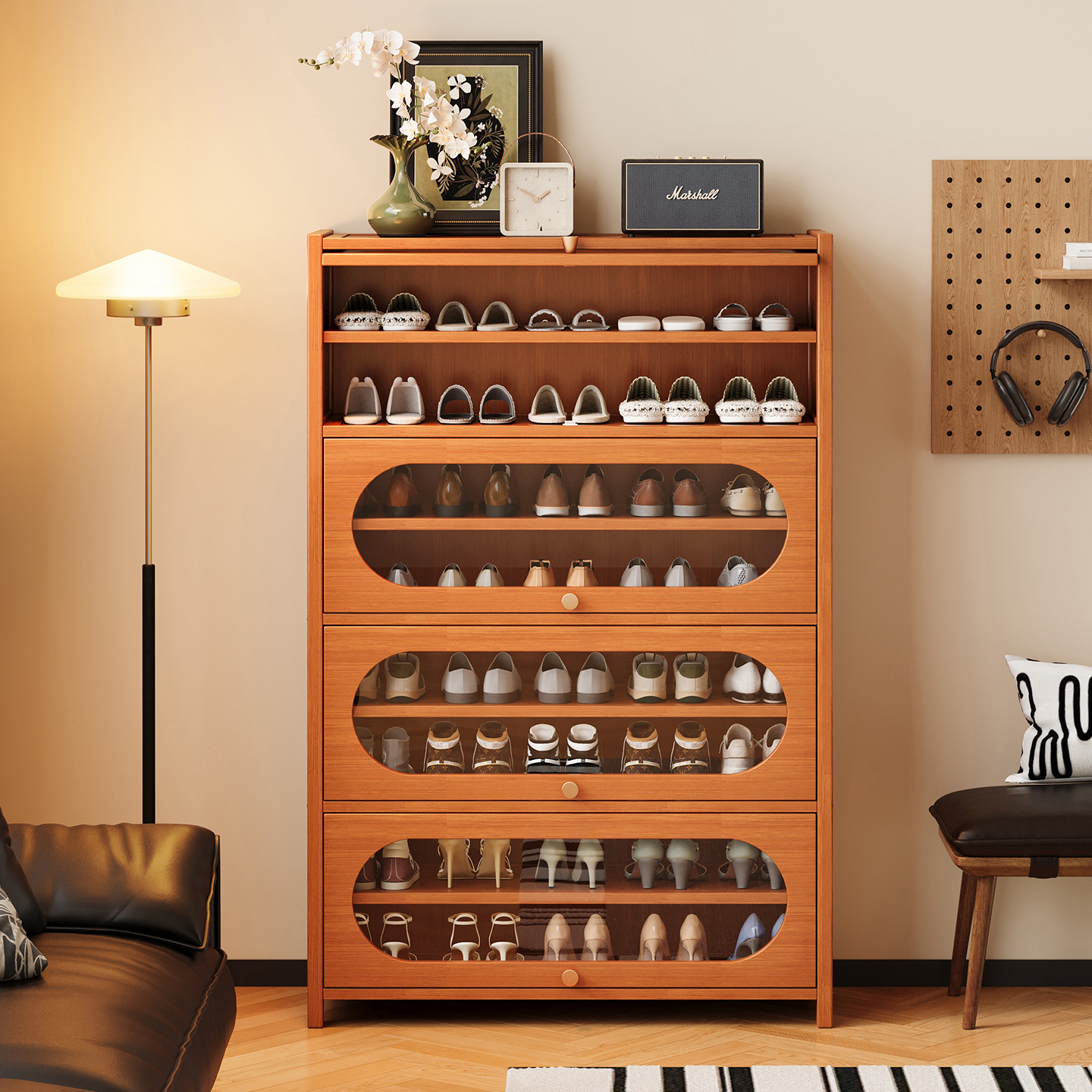 鞋架子家用门口多层防尘置物架室内好看简易鞋柜出租房用2025新款