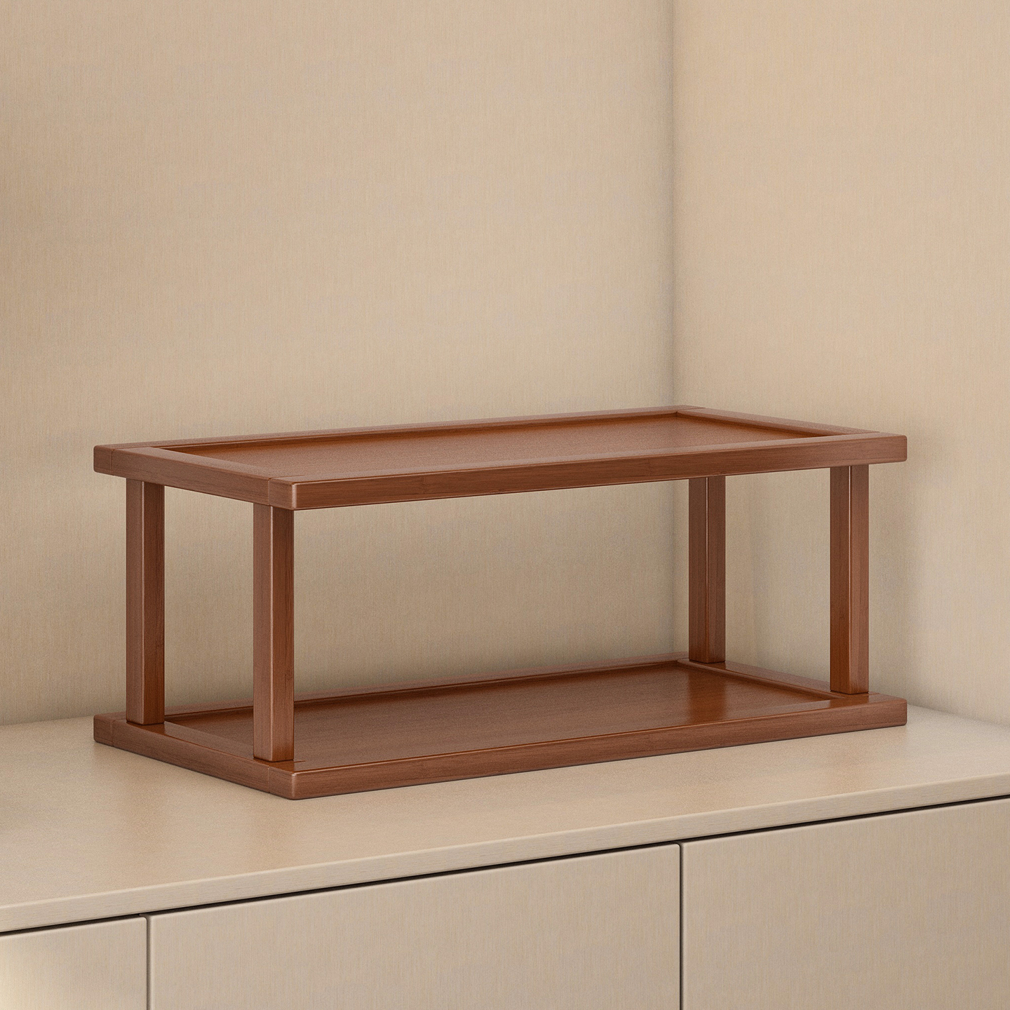 桌上置物架桌面水杯收纳架转角咖啡杯架办公室茶杯茶具高级展示架