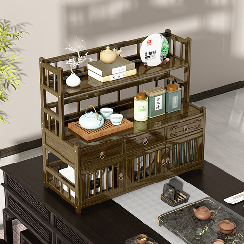 永爵桌面博古架紫砂壶摆放架