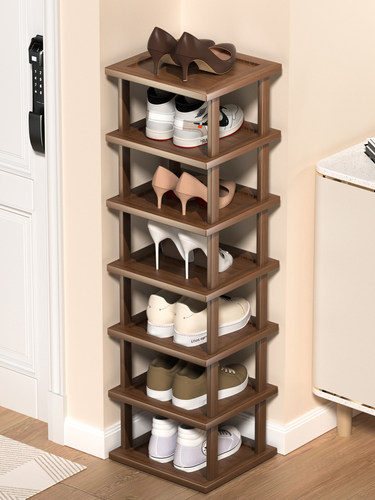 鞋架小窄门口家多层卧室楼梯架小公寓出租角宿舍角架