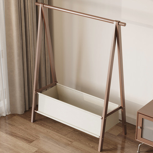 衣架落地家用卧室置物架收纳