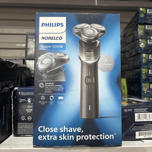 刮胡刀X5004护肤型剃须刀 蜂巢新款 5系飞利浦电动剃须刀男士 正品