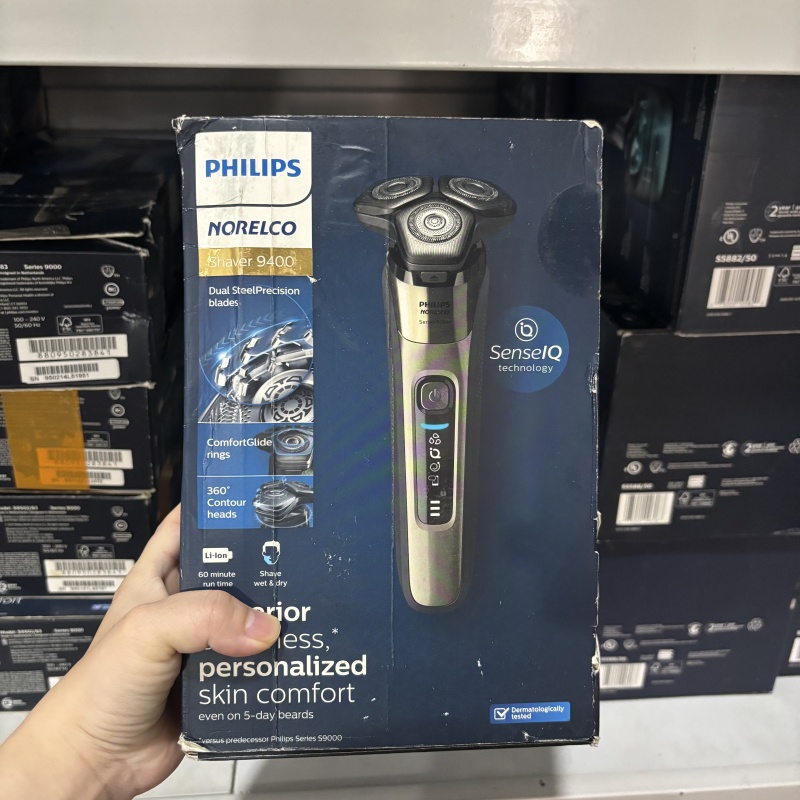飞利浦剃须刀S9000系列 S9502荷兰原产电动剃须刀 刮胡刀蓝牙版