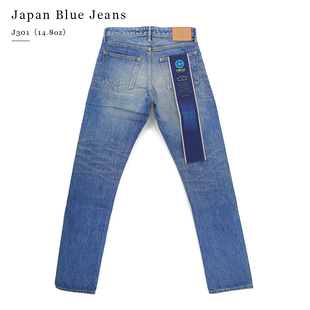 日产水洗拉链款 JEANS JAPAN J366 J301 J304 修身 BLUE 赤耳牛仔裤