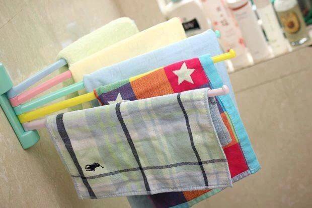 雨伞厨房抹布卫浴毛巾架固定扣