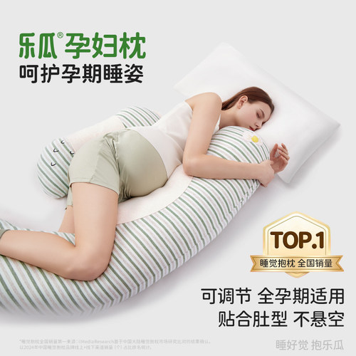 乐瓜花生红枣孕妇抱枕