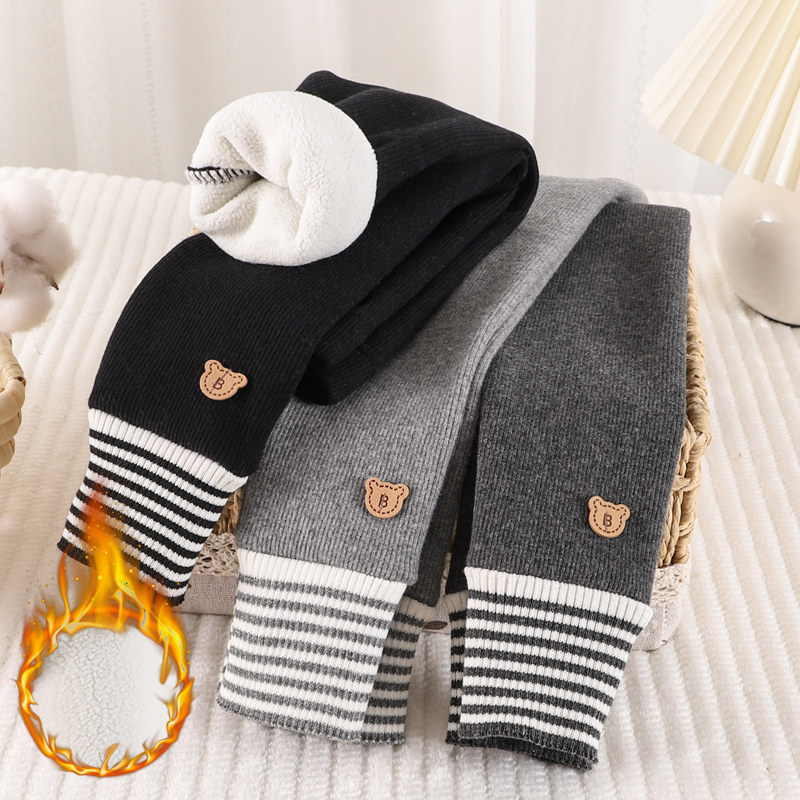 女童加绒打底裤秋冬季韩版宝宝加厚一体绒外穿长裤保暖裤子洋气,童装/婴儿装/亲子装,裤子,淘宝优惠券,粉丝福利购,淘宝优惠卷