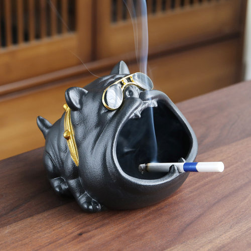 living room coffee table ceramic ashtray creative decoration