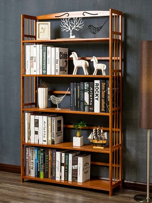 Living room bookcase Bookshelf children storage rack bedroom
