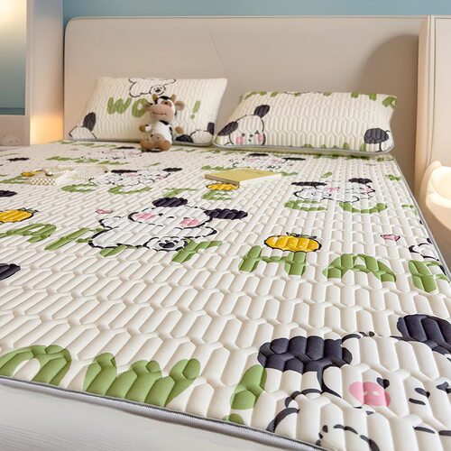 summer sleeping mat latex cushion Ice silk mattress乳胶凉席
