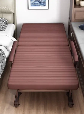 Folding bed lounge chair small single bed nap portable cot