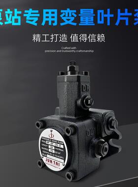 新款油泵JUNTAI变量液压叶片泵VP-SF-15VP-SF-20 VP-SF30包邮