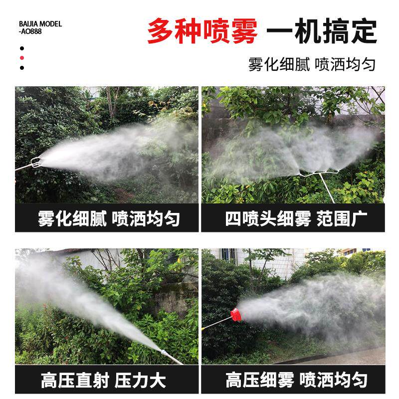 新款汽油高压打药机柴油机农用机动喷雾器直连泵果树打农药消包邮