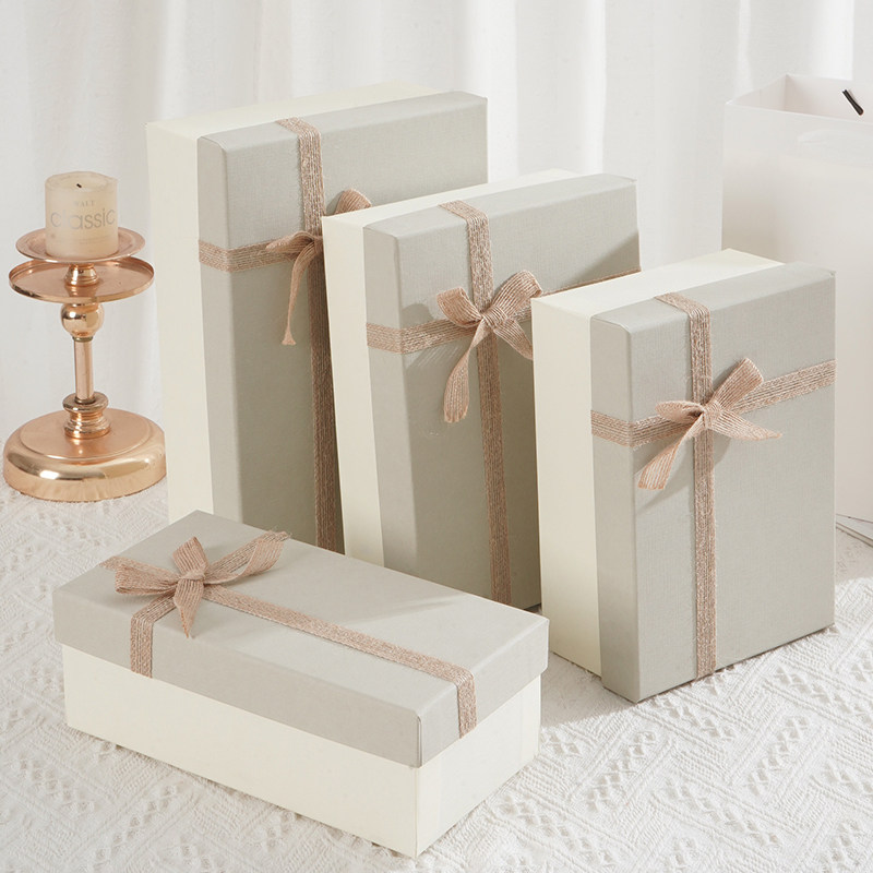 礼品盒包装盒大号长方形香水钱包礼盒空盒子生日礼品礼物盒