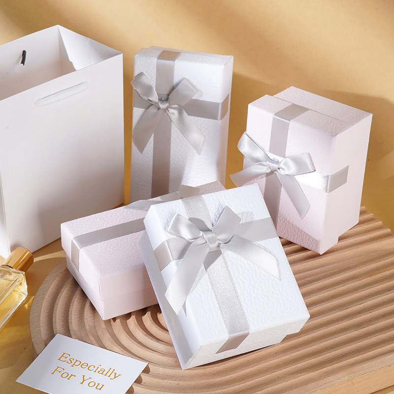 口红礼物盒一只装小号空盒子高档香水小样包装盒唇膏唇釉礼盒ins