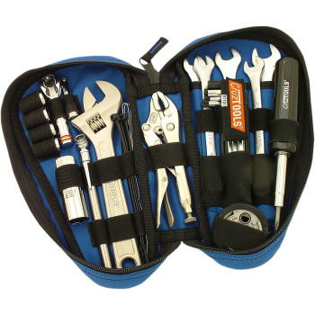 CRUZTOOLS美国进口通用摩托车随车工具 公英制长途急救包小工具