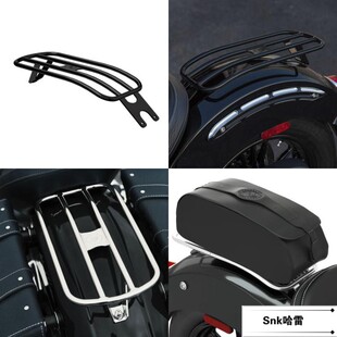 印第安侦察兵改装 scout用长途行李箱支架载物架 镀铬后座行李架