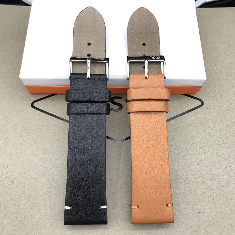 HugoBoss牛皮表带哑光22MM配件