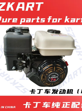 自制卡丁车LF170F动力7.0212CC单双人发动机总成波箱干湿式离合器