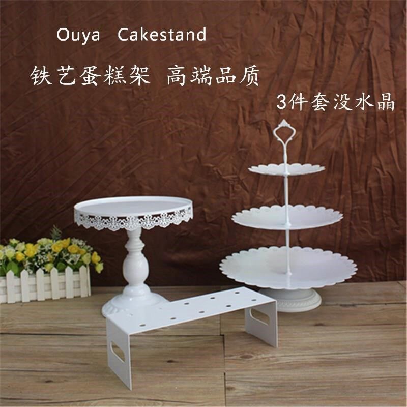 European style Cake Stand Wedding celebration Dessert Cakes and Pastries Cake Tray wedding Dessert Decoration Snack stand 13 Set of partsin the Tableware , Tableware , Fruit bowl/Fruit plate/Hamper  category - from Buy2taobao.com to provide professional Taobao agent buy service