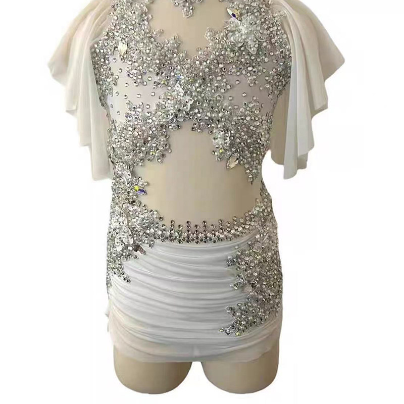 DVWVBX现代抒情舞钢管舞演出女空中瑜伽比赛服杂技吊环服0006