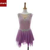 DVWVB设计定制花样滑冰服装 Y478 表演服考级儿童成人女款