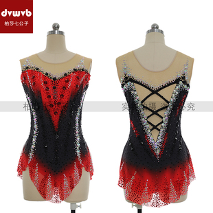 DVWVB艺术体操服健美比赛竞技体操拉拉操 裙G71啦啦操服 儿童女款
