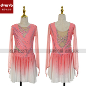 DVWVB设计定制花样滑冰服装 Y862 花样滑冰表演服考级儿童成人女款