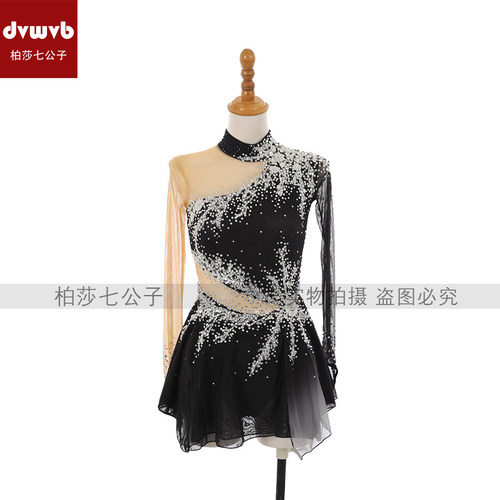 DVWVB设计定制滑冰服装花样滑冰表演服演出服儿童成人Y745