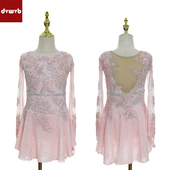 DVWVB定制花样滑冰服装 滑冰表演服演出服儿童成人女款 Y602考级服