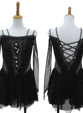 DVWVB 设计定制花样滑冰服装花样滑冰表演服儿童成人女款Y348